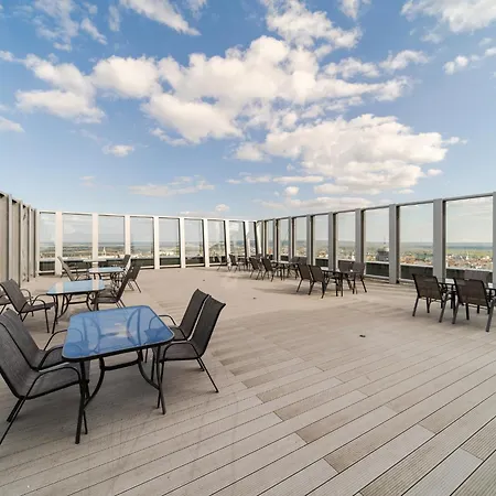 Ans Hanza Tower No 533 - Swimming Pool, Sauna, Jacuzzi, Viewing Terrace Stettin